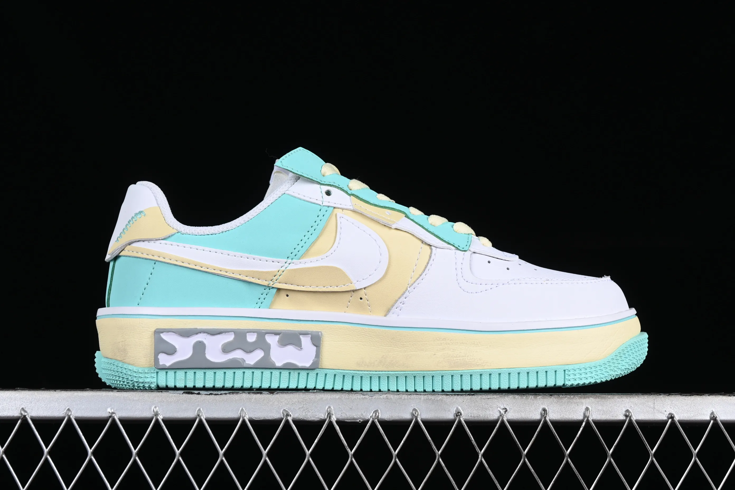 All categories Nk Air Force 1 Air Force series Nk Air Force 1 Fontanka Air Force low-top Nk Air Force 1 Fontanka Fontanka series beige gray and yellow Air Force One low-top casual sneakers CW6688-610